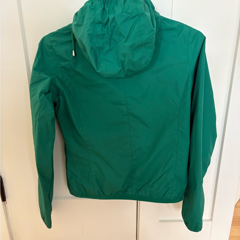 K-Way Raincoat and windbreaker in Vibrant Green - Picture 3 of 4